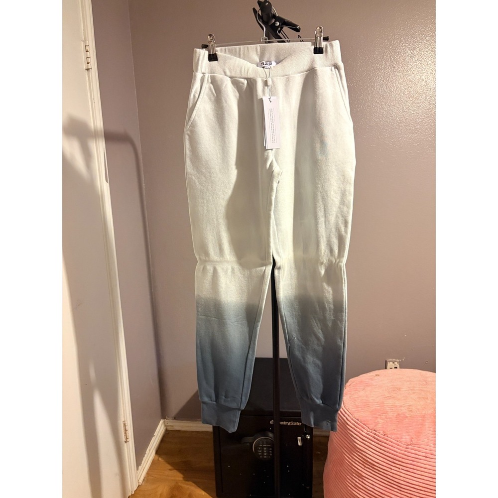525 Light Blue Hombre Lounge Pants, Women Sz XS - NWT